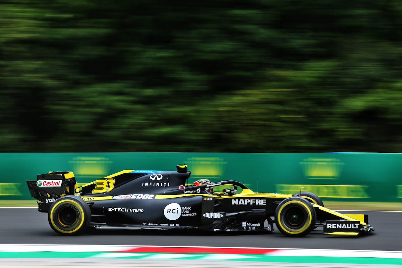 GP UNGHERIA, Esteban Ocon (FRA) Renault F1 Team RS20.
17.07.2020. Formula 1 World Championship, Rd 3, Hungarian Grand Prix, Budapest, Hungary, Practice Day.
- www.xpbimages.com, EMail: requests@xpbimages.com © Copyright: Charniaux / XPB Images