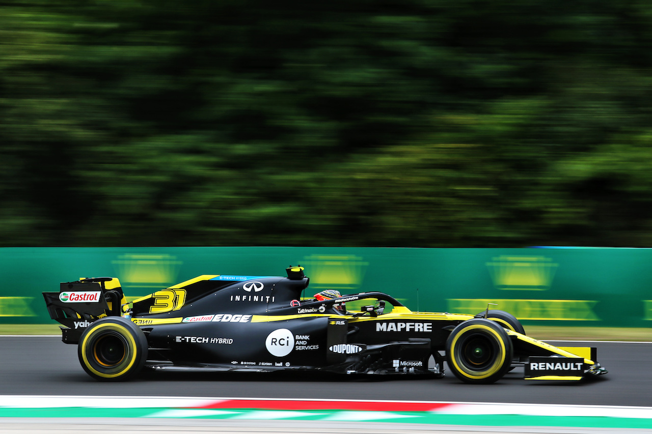 GP UNGHERIA, Esteban Ocon (FRA) Renault F1 Team RS20.
17.07.2020. Formula 1 World Championship, Rd 3, Hungarian Grand Prix, Budapest, Hungary, Practice Day.
- www.xpbimages.com, EMail: requests@xpbimages.com © Copyright: Charniaux / XPB Images