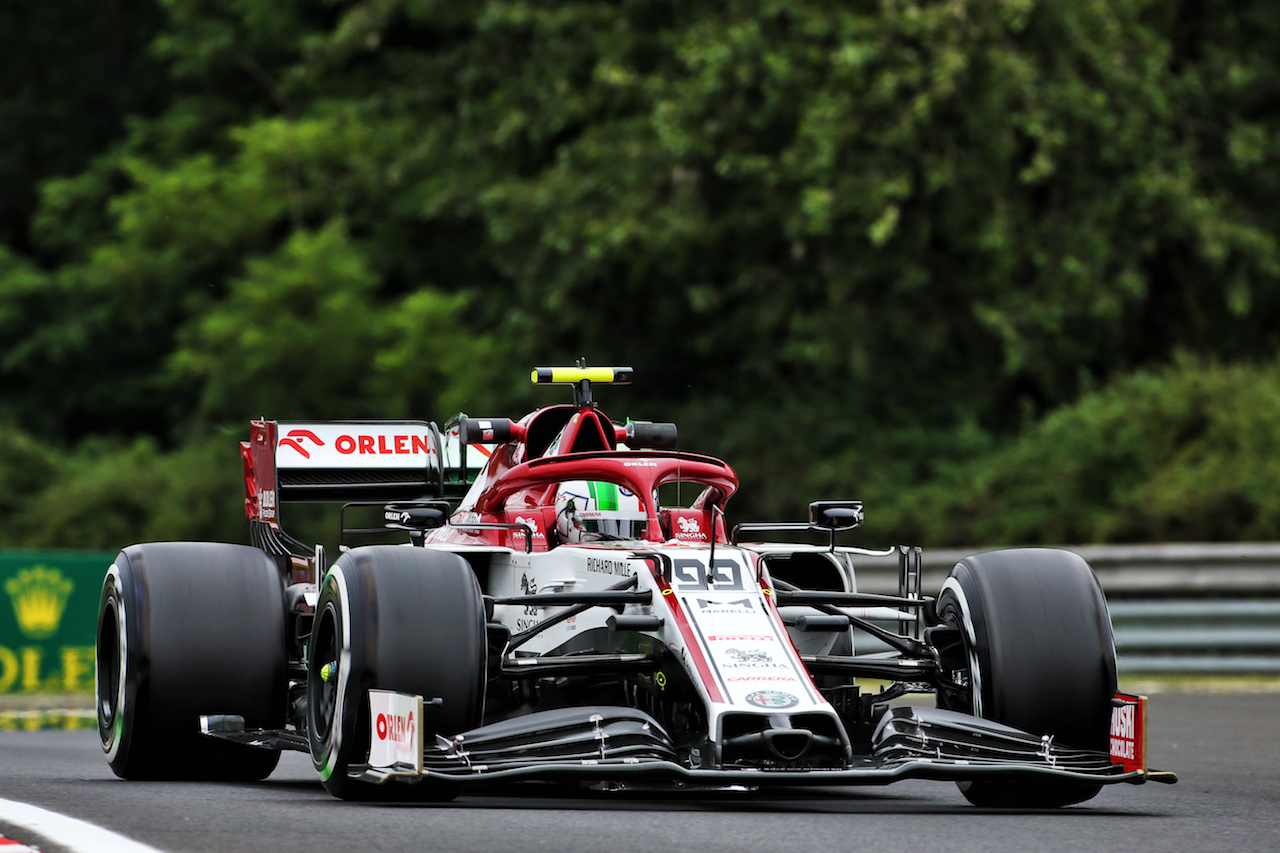 GP UNGHERIA, Antonio Giovinazzi (ITA) Alfa Romeo Racing C39.
17.07.2020. Formula 1 World Championship, Rd 3, Hungarian Grand Prix, Budapest, Hungary, Practice Day.
- www.xpbimages.com, EMail: requests@xpbimages.com © Copyright: Charniaux / XPB Images