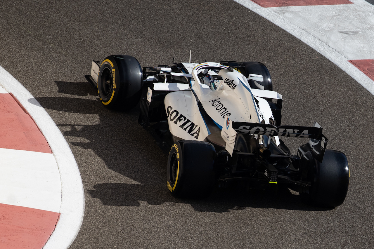 YOUNG DRIVER TEST ABU DHABI, Jack Aitken (GBR) / (KOR) Williams Racing FW43.
15.12.2020. Formula 1 Testing, Yas Marina Circuit, Abu Dhabi, Tuesday.
- www.xpbimages.com, EMail: requests@xpbimages.com © Copyright: Bearne / XPB Images