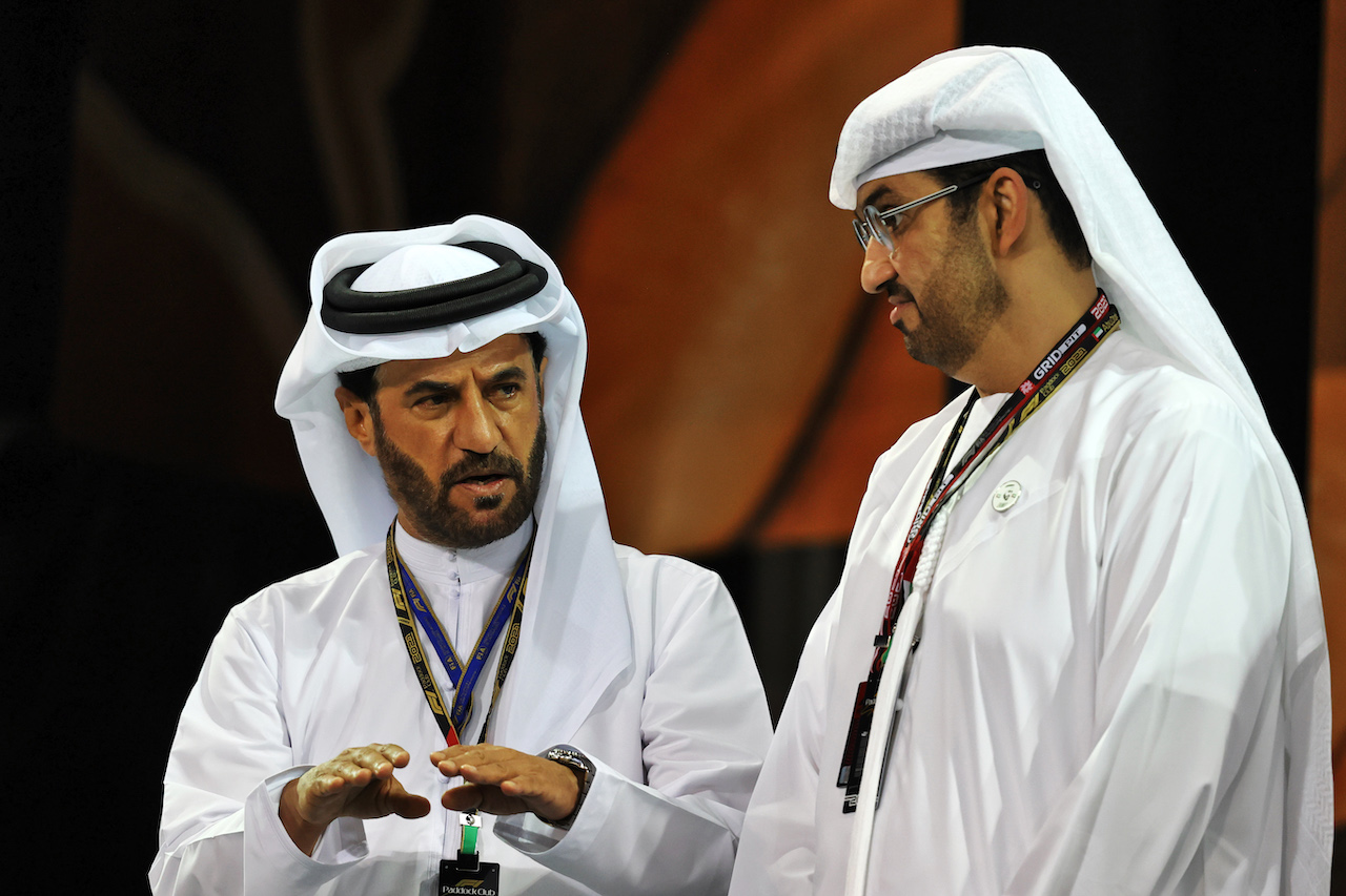 GP ABU DHABI, Mohammed Bin Sulayem (UAE) FIA Presidential Candidate (Left) on the podium.
12.12.2021. Formula 1 World Championship, Rd 22, Abu Dhabi Grand Prix, Yas Marina Circuit, Abu Dhabi, Gara Day.
- www.xpbimages.com, EMail: requests@xpbimages.com © Copyright: Moy / XPB Images