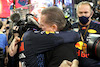 GP ABU DHABI, 1st place e new World Champion, Max Verstappen (NLD) Red Bull Racing RB16B with Jos Verstappen (NLD).12.12.2021. Formula 1 World Championship, Rd 22, Abu Dhabi Grand Prix, Yas Marina Circuit, Abu Dhabi, Gara Day.- www.xpbimages.com, EMail: requests@xpbimages.com ¬© Copyright: Batchelor / XPB Images