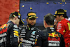 GP ABU DHABI, The podium (L to R): Max Verstappen (NLD) Red Bull Racing, vincitore, e World Champion; Lewis Hamilton (GBR) Mercedes AMG F1, second; Christian Horner (GBR) Red Bull Racing Team Principal; Carlos Sainz Jr (ESP) Ferrari, third.
12.12.2021. Formula 1 World Championship, Rd 22, Abu Dhabi Grand Prix, Yas Marina Circuit, Abu Dhabi, Gara Day.
- www.xpbimages.com, EMail: requests@xpbimages.com © Copyright: Moy / XPB Images
