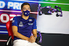 GP ABU DHABI, George Russell (GBR) Williams Racing in the FIA Press Conference.
09.12.2021. Formula 1 World Championship, Rd 22, Abu Dhabi Grand Prix, Yas Marina Circuit, Abu Dhabi, Preparation Day.
- www.xpbimages.com, EMail: requests@xpbimages.com © Copyright: FIA Pool Image for Editorial Use Only
