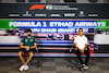 GP ABU DHABI, (L to R): Lance Stroll (CDN) Aston Martin F1 Team e Daniel Ricciardo (AUS) McLaren in the FIA Press Conference.
09.12.2021. Formula 1 World Championship, Rd 22, Abu Dhabi Grand Prix, Yas Marina Circuit, Abu Dhabi, Preparation Day.
- www.xpbimages.com, EMail: requests@xpbimages.com © Copyright: FIA Pool Image for Editorial Use Only