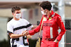 GP ABU DHABI, Charles Leclerc (FRA), Ferrari e Mattia Binotto (ITA) Ferrari Team Principal 
09.12.2021. Formula 1 World Championship, Rd 22, Abu Dhabi Grand Prix, Yas Marina Circuit, Abu Dhabi, Preparation Day.
- www.xpbimages.com, EMail: requests@xpbimages.com © Copyright: Charniaux / XPB Images