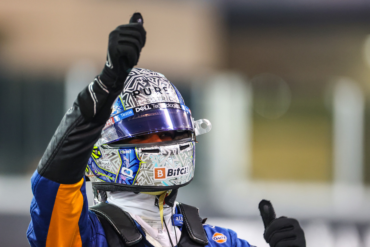 GP ABU DHABI, Lando Norris (GBR), McLaren F1 Team 
11.12.2021. Formula 1 World Championship, Rd 22, Abu Dhabi Grand Prix, Yas Marina Circuit, Abu Dhabi, Qualifiche Day.
- www.xpbimages.com, EMail: requests@xpbimages.com © Copyright: Charniaux / XPB Images