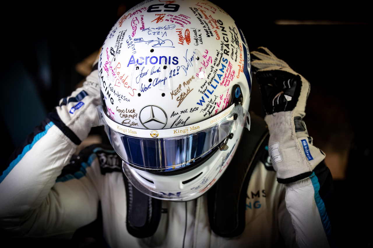 GP ABU DHABI, George Russell (GBR) Williams Racing.
11.12.2021. Formula 1 World Championship, Rd 22, Abu Dhabi Grand Prix, Yas Marina Circuit, Abu Dhabi, Qualifiche Day.
- www.xpbimages.com, EMail: requests@xpbimages.com © Copyright: Bearne / XPB Images