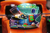 GP ABU DHABI, The helmet of Daniel Ricciardo (AUS) McLaren MCL35M.
11.12.2021. Formula 1 World Championship, Rd 22, Abu Dhabi Grand Prix, Yas Marina Circuit, Abu Dhabi, Qualifiche Day.
- www.xpbimages.com, EMail: requests@xpbimages.com © Copyright: XPB Images