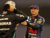 GP ABU DHABI, Max Verstappen (NLD) Red Bull Racing celebrates his pole position with second placed Lewis Hamilton (GBR) Mercedes AMG F1 in qualifying parc ferme.
11.12.2021. Formula 1 World Championship, Rd 22, Abu Dhabi Grand Prix, Yas Marina Circuit, Abu Dhabi, Qualifiche Day.
- www.xpbimages.com, EMail: requests@xpbimages.com © Copyright: Moy / XPB Images