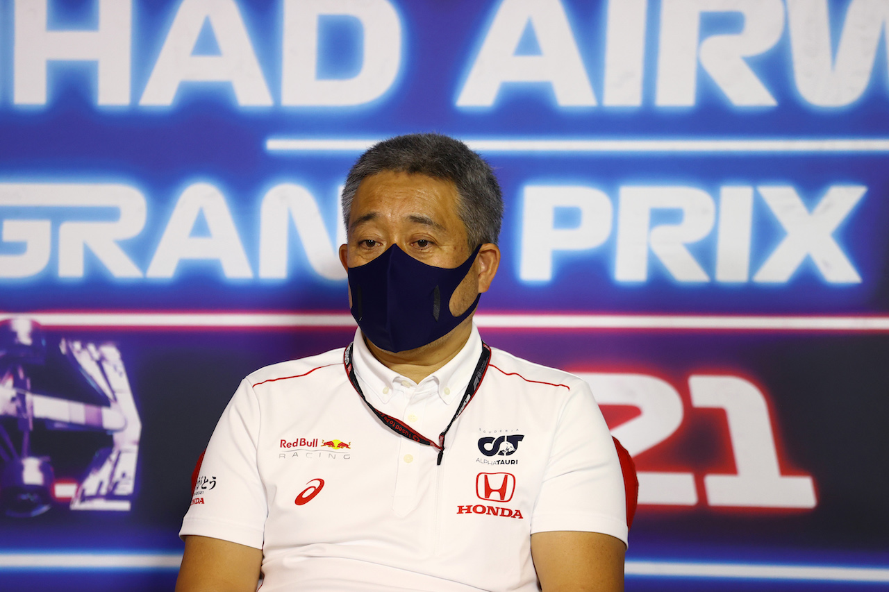 GP ABU DHABI, Masashi Yamamoto (JPN) Honda Racing F1 Managing Director in the FIA Press Conference.
10.12.2021. Formula 1 World Championship, Rd 22, Abu Dhabi Grand Prix, Yas Marina Circuit, Abu Dhabi, Practice Day.
- www.xpbimages.com, EMail: requests@xpbimages.com © Copyright: FIA Pool Image for Editorial Use Only