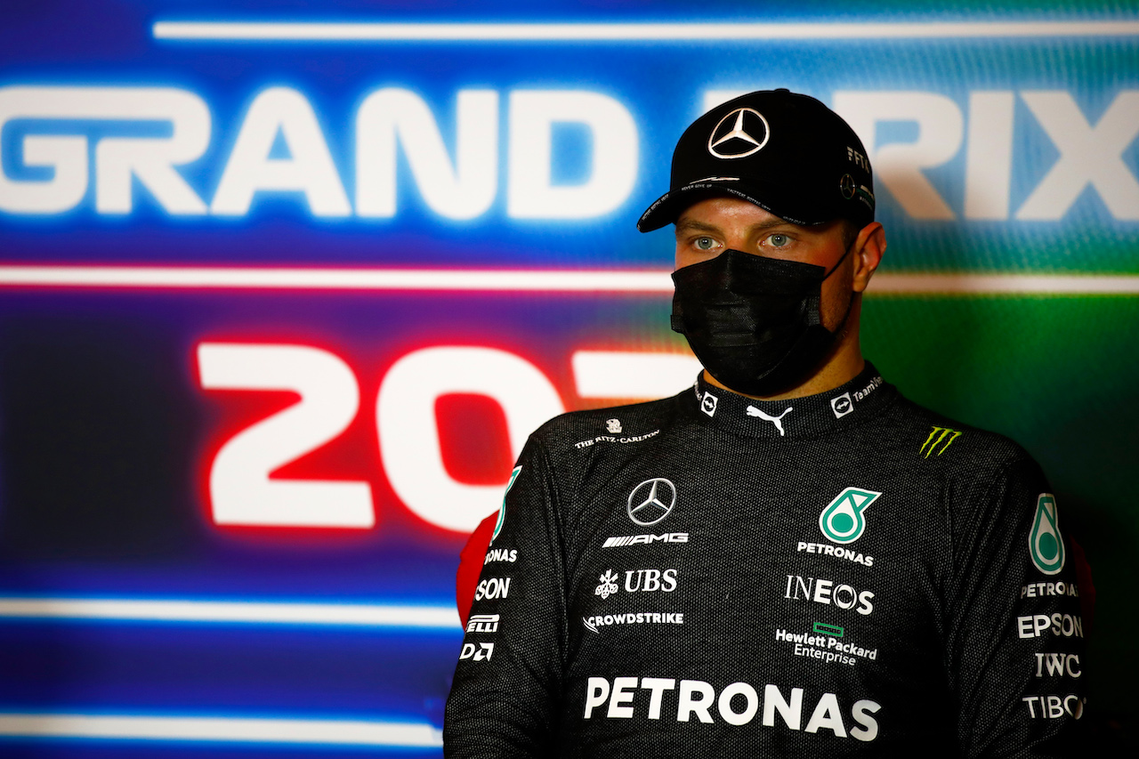 GP ARABIA SAUDITA, Valtteri Bottas (FIN) Mercedes AMG F1 in the post race FIA Press Conference.
05.12.2021. Formula 1 World Championship, Rd 21, Saudi Arabian Grand Prix, Jeddah, Saudi Arabia, Gara Day.
- www.xpbimages.com, EMail: requests@xpbimages.com © Copyright: FIA Pool Image for Editorial Use Only