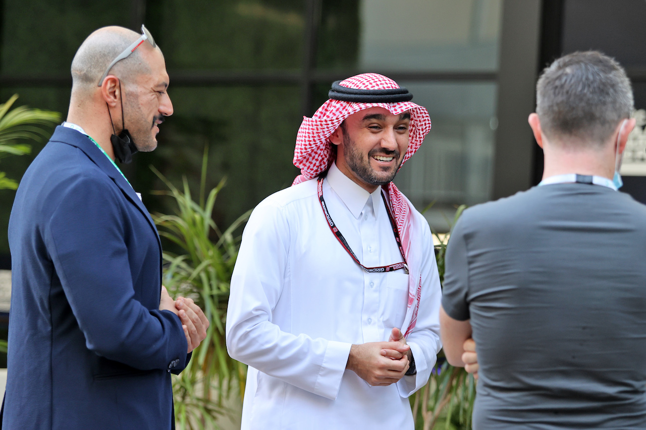 GP ARABIA SAUDITA, Prince Abdul Aziz bin Turki Al-Faisal (KSA) Saudi Sports Minister.
02.12.2021. Formula 1 World Championship, Rd 21, Saudi Arabian Grand Prix, Jeddah, Saudi Arabia, Preparation Day.
- www.xpbimages.com, EMail: requests@xpbimages.com © Copyright: Moy / XPB Images