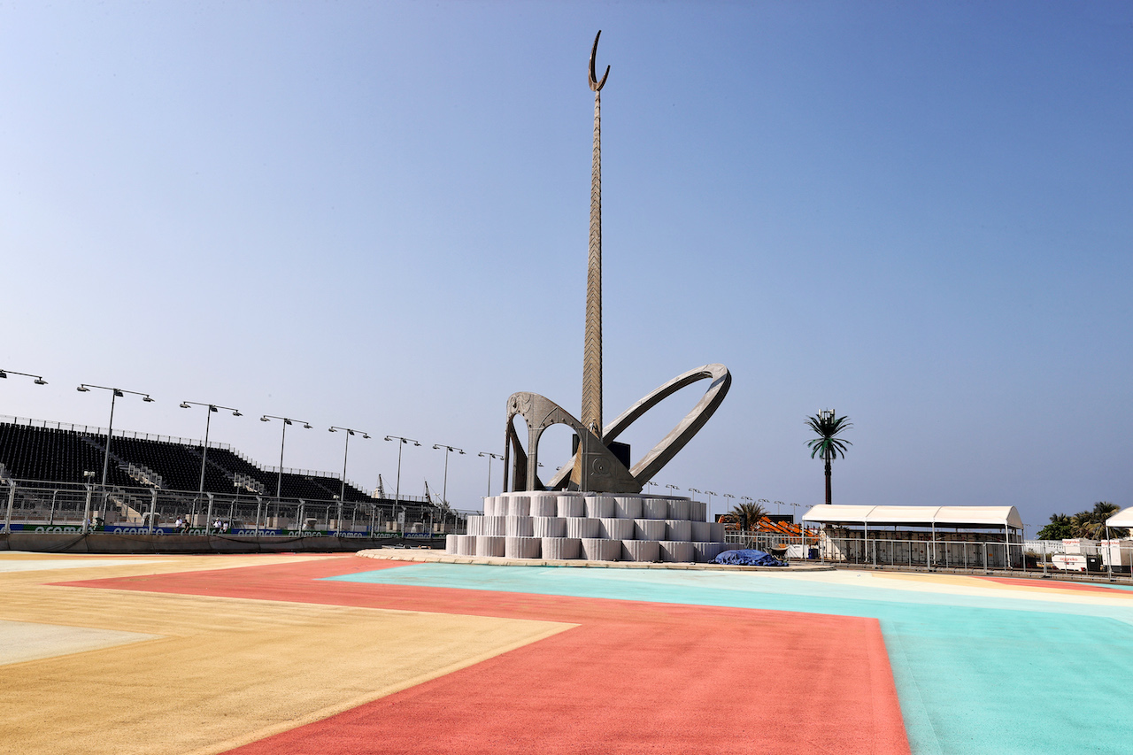 GP ARABIA SAUDITA, Circuit Atmosfera.
02.12.2021. Formula 1 World Championship, Rd 21, Saudi Arabian Grand Prix, Jeddah, Saudi Arabia, Preparation Day.
- www.xpbimages.com, EMail: requests@xpbimages.com © Copyright: Moy / XPB Images