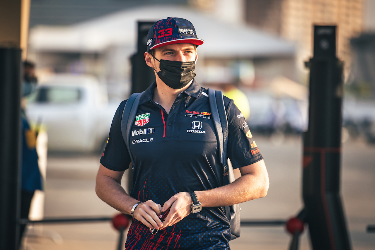 GP ARABIA SAUDITA, Max Verstappen (NLD) Red Bull Racing.
02.12.2021. Formula 1 World Championship, Rd 21, Saudi Arabian Grand Prix, Jeddah, Saudi Arabia, Preparation Day.
- www.xpbimages.com, EMail: requests@xpbimages.com © Copyright: Bearne / XPB Images