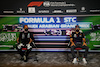 GP ARABIA SAUDITA, (L to R): Lewis Hamilton (GBR) Mercedes AMG F1 e Sergio Perez (MEX) Red Bull Racing in the FIA Press Conference.
02.12.2021. Formula 1 World Championship, Rd 21, Saudi Arabian Grand Prix, Jeddah, Saudi Arabia, Preparation Day.
- www.xpbimages.com, EMail: requests@xpbimages.com © Copyright: FIA Pool Image for Editorial Use Only
