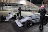 GP ARABIA SAUDITA, Damon Hill (GBR) e Martin Brundle drive the Williams FW07
02.12.2021. Formula 1 World Championship, Rd 21, Saudi Arabian Grand Prix, Jeddah, Saudi Arabia, Preparation Day.
- www.xpbimages.com, EMail: requests@xpbimages.com © Copyright: Charniaux / XPB Images