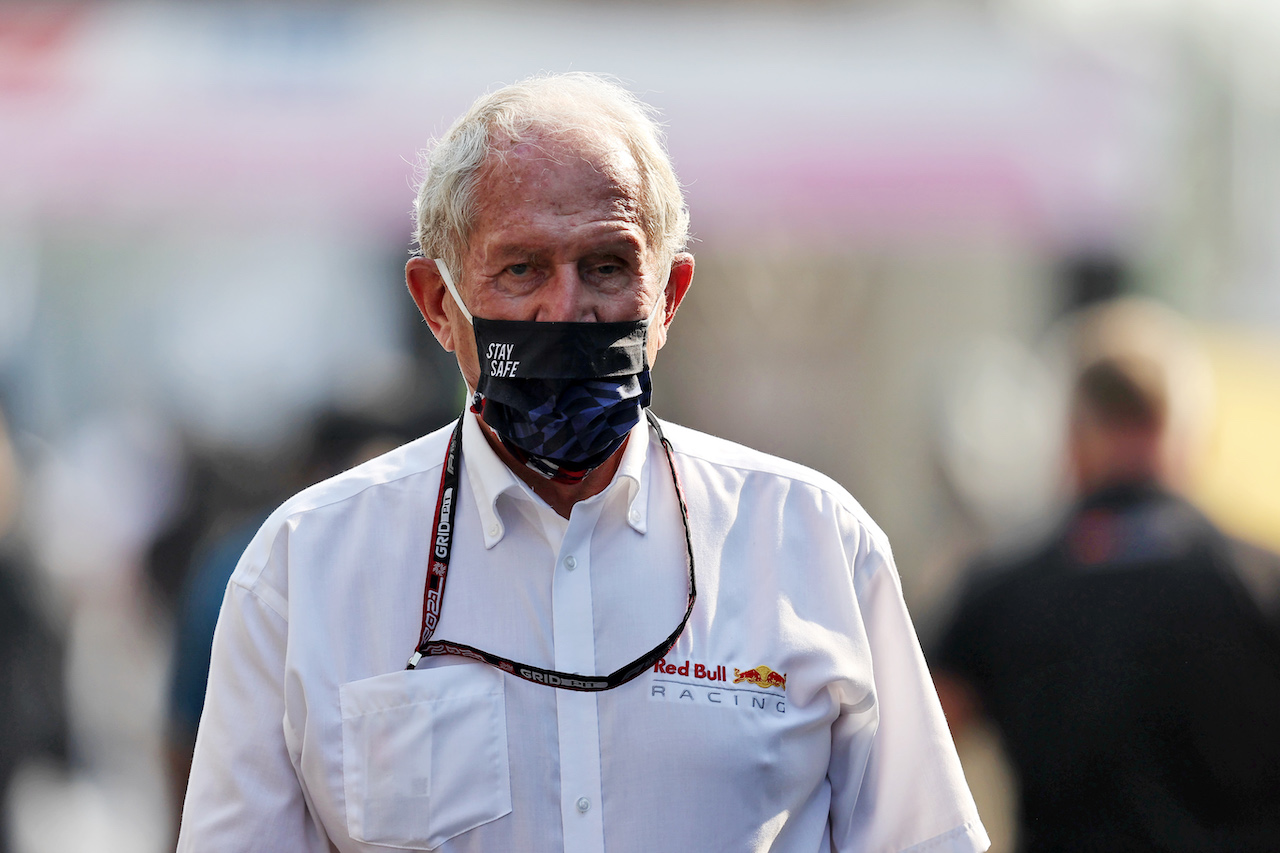 GP ARABIA SAUDITA, Dr Helmut Marko (AUT) Red Bull Motorsport Consultant.
04.12.2021. Formula 1 World Championship, Rd 21, Saudi Arabian Grand Prix, Jeddah, Saudi Arabia, Qualifiche Day.
- www.xpbimages.com, EMail: requests@xpbimages.com © Copyright: Moy / XPB Images