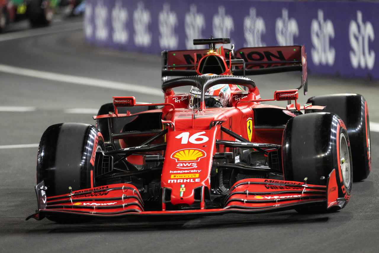 GP ARABIA SAUDITA, Charles Leclerc (MON) Ferrari SF-21.
04.12.2021. Formula 1 World Championship, Rd 21, Saudi Arabian Grand Prix, Jeddah, Saudi Arabia, Qualifiche Day.
- www.xpbimages.com, EMail: requests@xpbimages.com © Copyright: Bearne / XPB Images