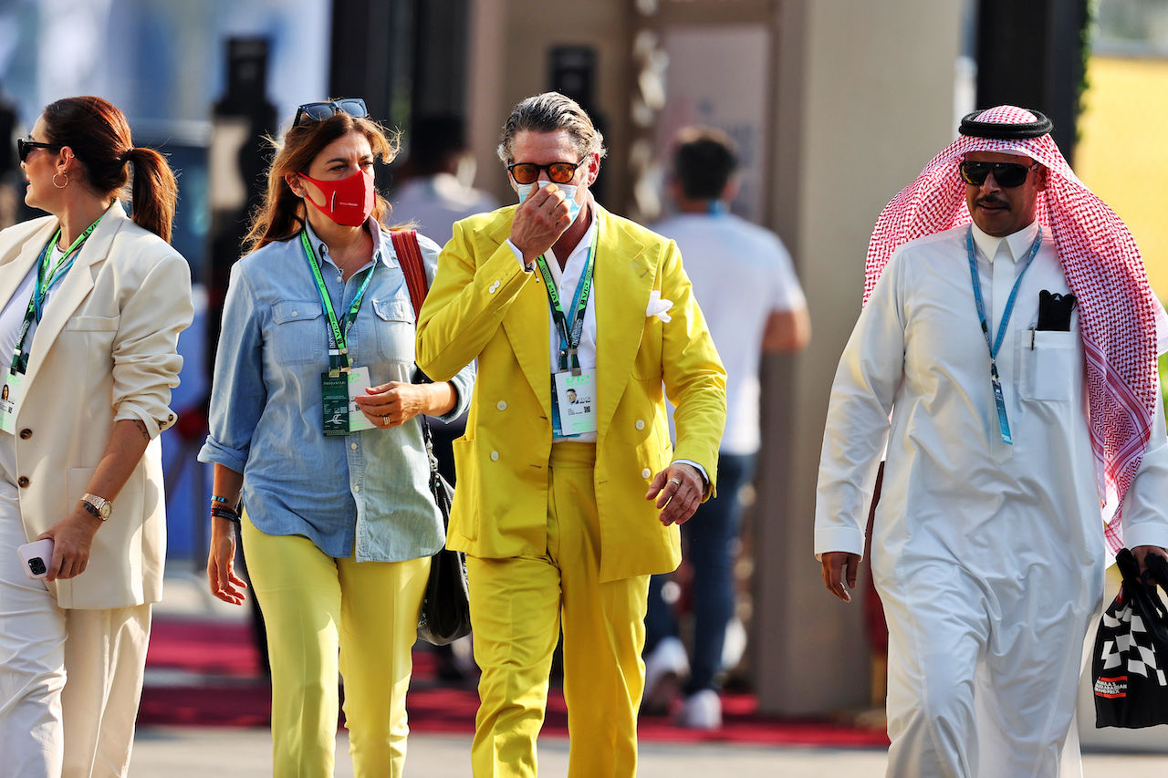 GP ARABIA SAUDITA, Lapo Elkann (USA) LA Holding, Italia Independent e Independent Ideas President.
04.12.2021. Formula 1 World Championship, Rd 21, Saudi Arabian Grand Prix, Jeddah, Saudi Arabia, Qualifiche Day.
- www.xpbimages.com, EMail: requests@xpbimages.com © Copyright: Moy / XPB Images