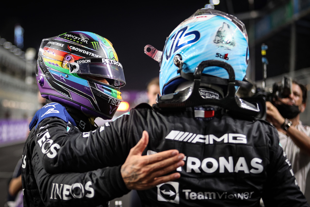 GP ARABIA SAUDITA, Lewis Hamilton (GBR), Mercedes AMG F1  
04.12.2021. Formula 1 World Championship, Rd 21, Saudi Arabian Grand Prix, Jeddah, Saudi Arabia, Qualifiche Day.
- www.xpbimages.com, EMail: requests@xpbimages.com © Copyright: Charniaux / XPB Images