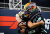 GP ARABIA SAUDITA, Lewis Hamilton (GBR) Mercedes AMG F1 celebrates his pole position in qualifying parc ferme with Angela Cullen (NZL) Mercedes AMG F1 Physiotherapist.
04.12.2021. Formula 1 World Championship, Rd 21, Saudi Arabian Grand Prix, Jeddah, Saudi Arabia, Qualifiche Day.
- www.xpbimages.com, EMail: requests@xpbimages.com © Copyright: FIA Pool Image for Editorial Use Only