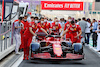 GP ARABIA SAUDITA, The repaired Ferrari SF-21 of Charles Leclerc (MON).
04.12.2021. Formula 1 World Championship, Rd 21, Saudi Arabian Grand Prix, Jeddah, Saudi Arabia, Qualifiche Day.
- www.xpbimages.com, EMail: requests@xpbimages.com © Copyright: Moy / XPB Images