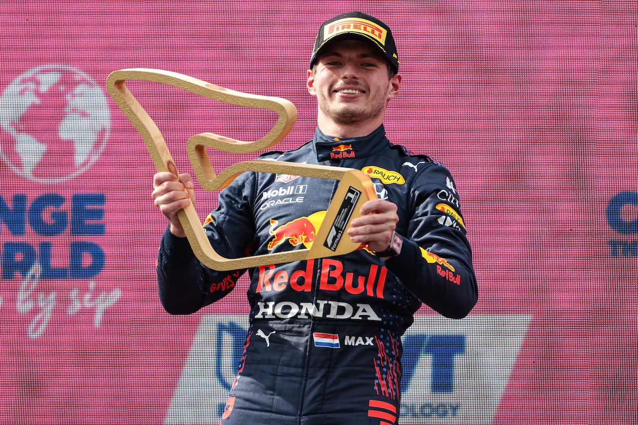 GP AUSTRIA, Max Verstappen (NLD), Red Bull Racing 
04.07.2021. Formula 1 World Championship, Rd 9, Austrian Grand Prix, Spielberg, Austria, Gara Day.
- www.xpbimages.com, EMail: requests@xpbimages.com © Copyright: Charniaux / XPB Images