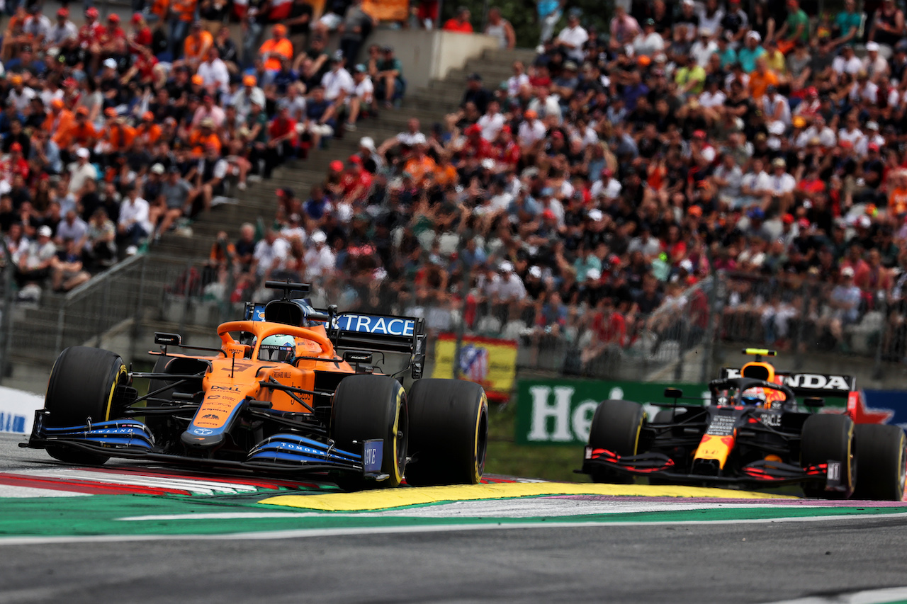 GP AUSTRIA, Daniel Ricciardo (AUS) McLaren MCL35M.
04.07.2021. Formula 1 World Championship, Rd 9, Austrian Grand Prix, Spielberg, Austria, Gara Day.
- www.xpbimages.com, EMail: requests@xpbimages.com © Copyright: Batchelor / XPB Images