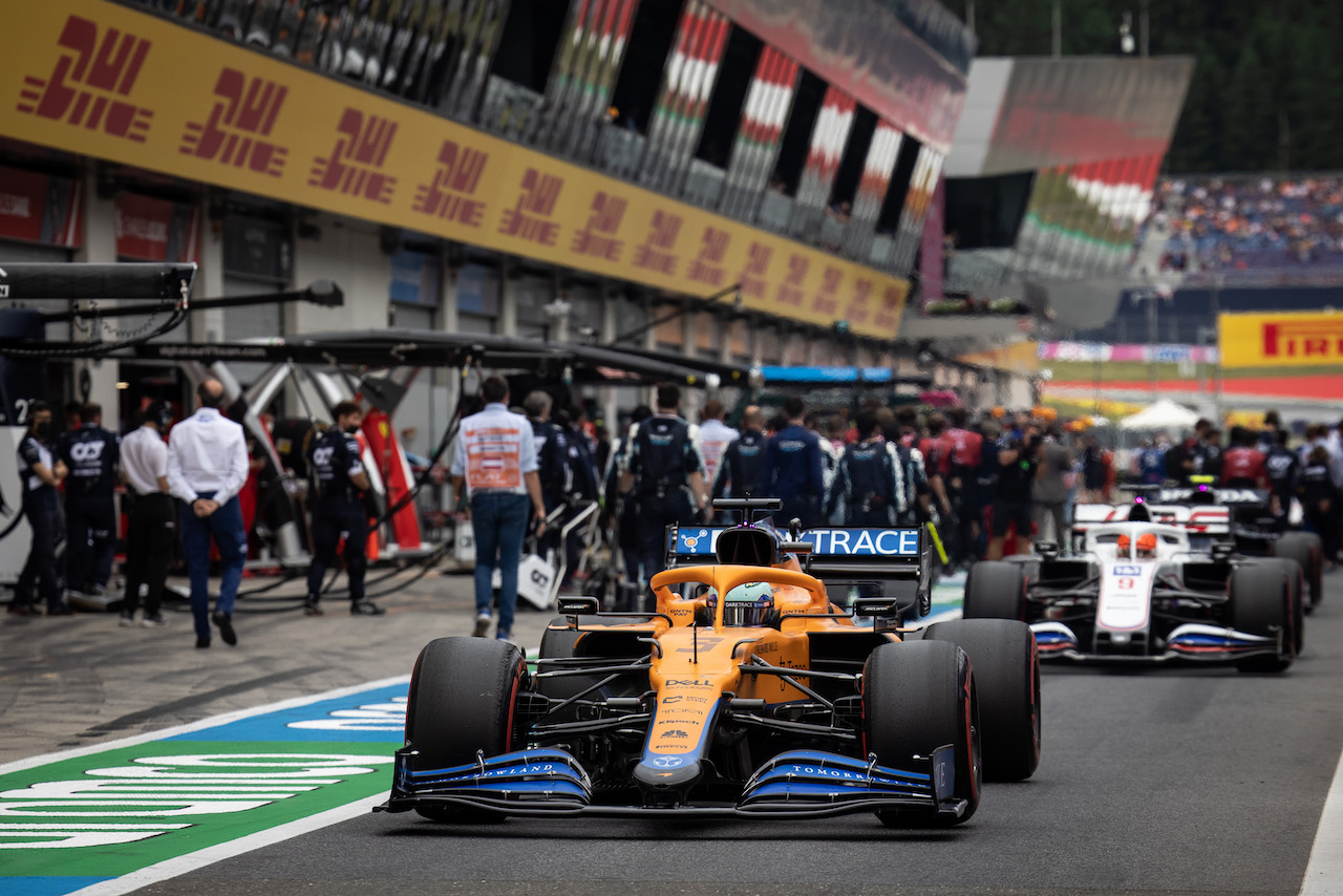GP AUSTRIA, Daniel Ricciardo (AUS) McLaren MCL35M.
04.07.2021. Formula 1 World Championship, Rd 9, Austrian Grand Prix, Spielberg, Austria, Gara Day.
- www.xpbimages.com, EMail: requests@xpbimages.com © Copyright: Bearne / XPB Images
