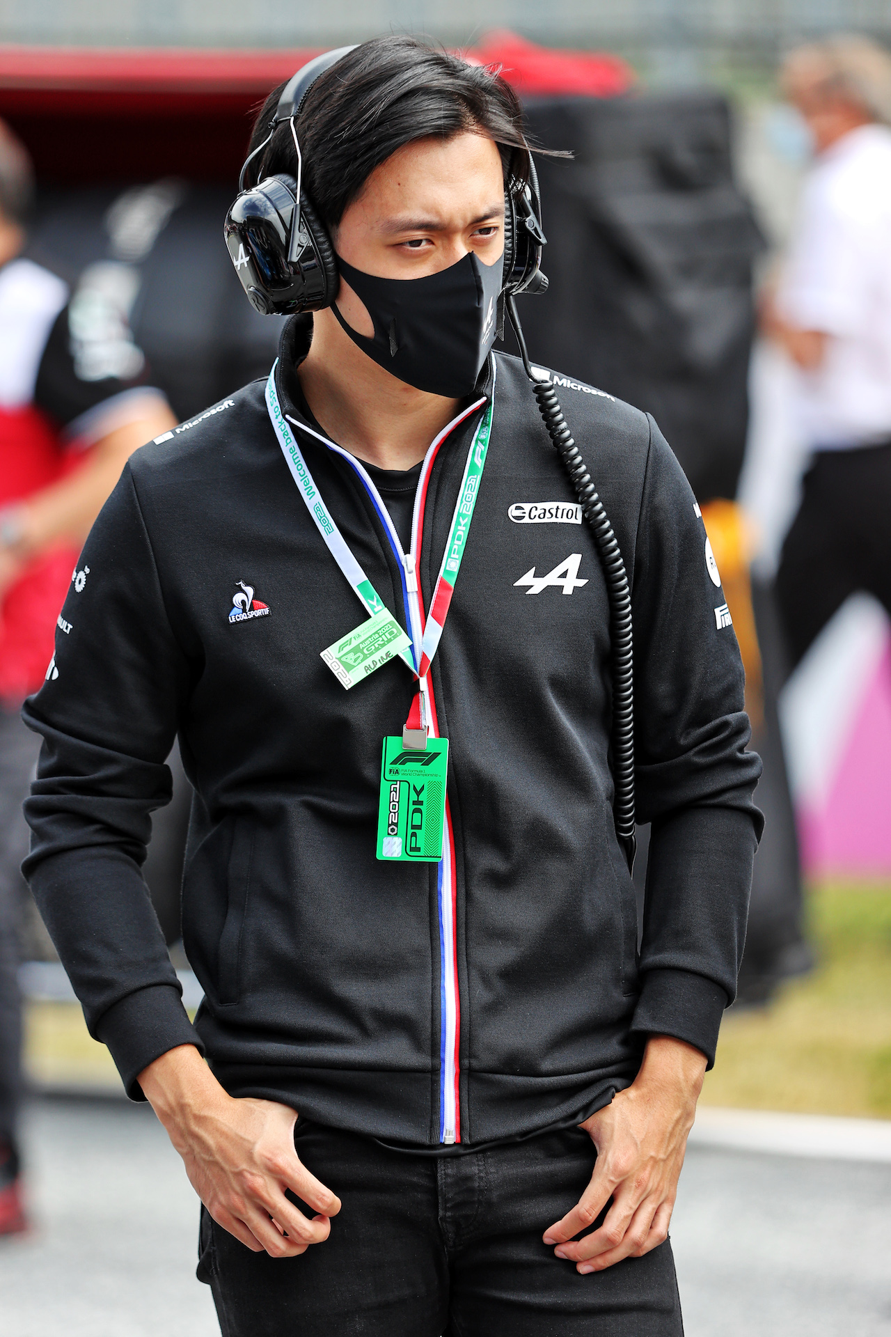 GP AUSTRIA, Guanyu Zhou (CHN) Alpine F1 Team Test Driver on the grid.
04.07.2021. Formula 1 World Championship, Rd 9, Austrian Grand Prix, Spielberg, Austria, Gara Day.
- www.xpbimages.com, EMail: requests@xpbimages.com © Copyright: Moy / XPB Images