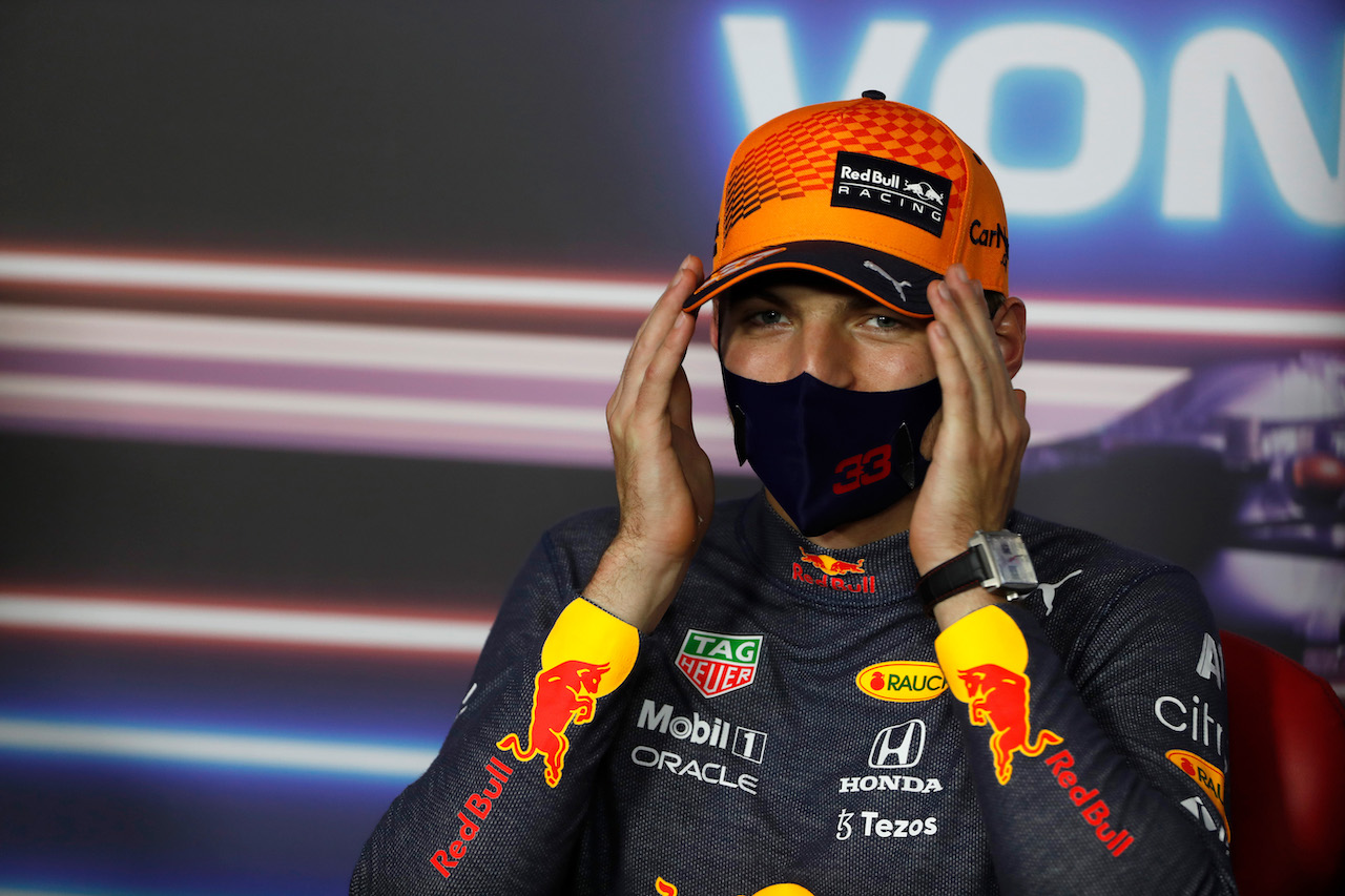 GP AUSTRIA, Max Verstappen (NLD) Red Bull Racing in the post race FIA Press Conference.
04.07.2021. Formula 1 World Championship, Rd 9, Austrian Grand Prix, Spielberg, Austria, Gara Day.
- www.xpbimages.com, EMail: requests@xpbimages.com © Copyright: FIA Pool Image for Editorial Use Only