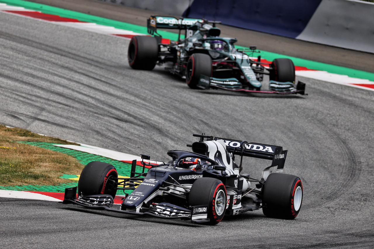 GP AUSTRIA, Yuki Tsunoda (JPN) AlphaTauri AT02.
04.07.2021. Formula 1 World Championship, Rd 9, Austrian Grand Prix, Spielberg, Austria, Gara Day.
- www.xpbimages.com, EMail: requests@xpbimages.com © Copyright: Batchelor / XPB Images