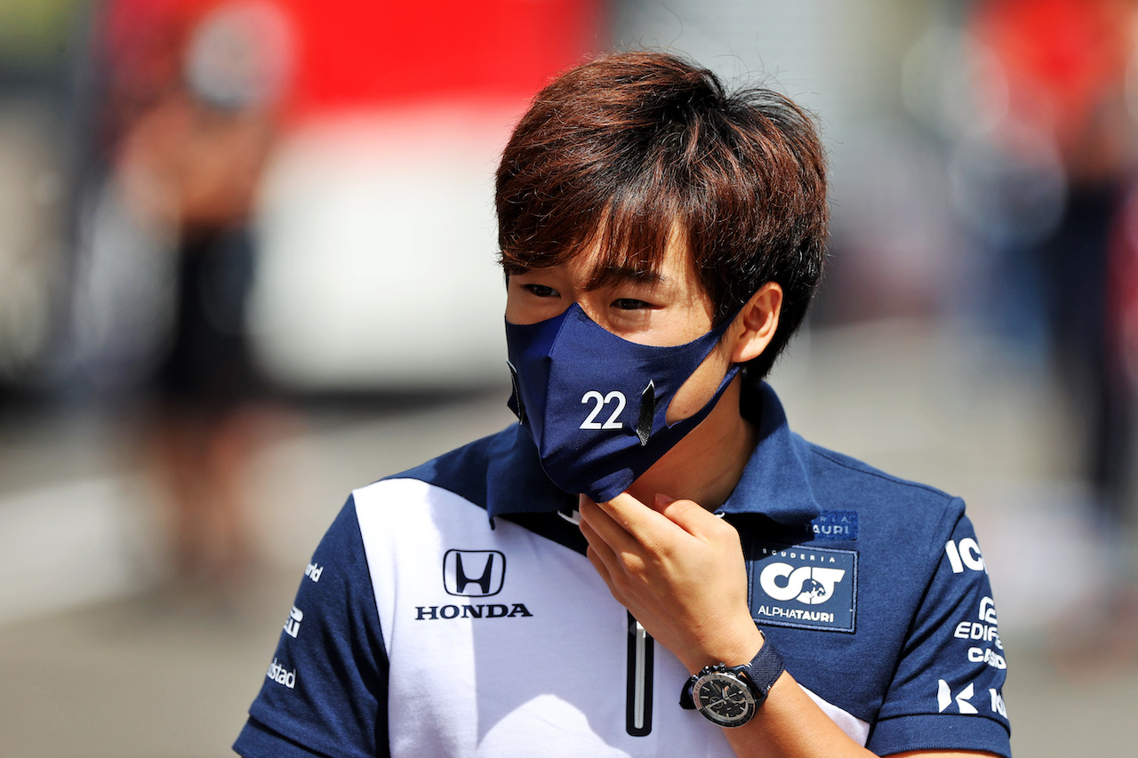 GP AUSTRIA, Yuki Tsunoda (JPN) AlphaTauri.
01.07.2021. Formula 1 World Championship, Rd 9, Austrian Grand Prix, Spielberg, Austria, Preparation Day.
- www.xpbimages.com, EMail: requests@xpbimages.com © Copyright: Moy / XPB Images