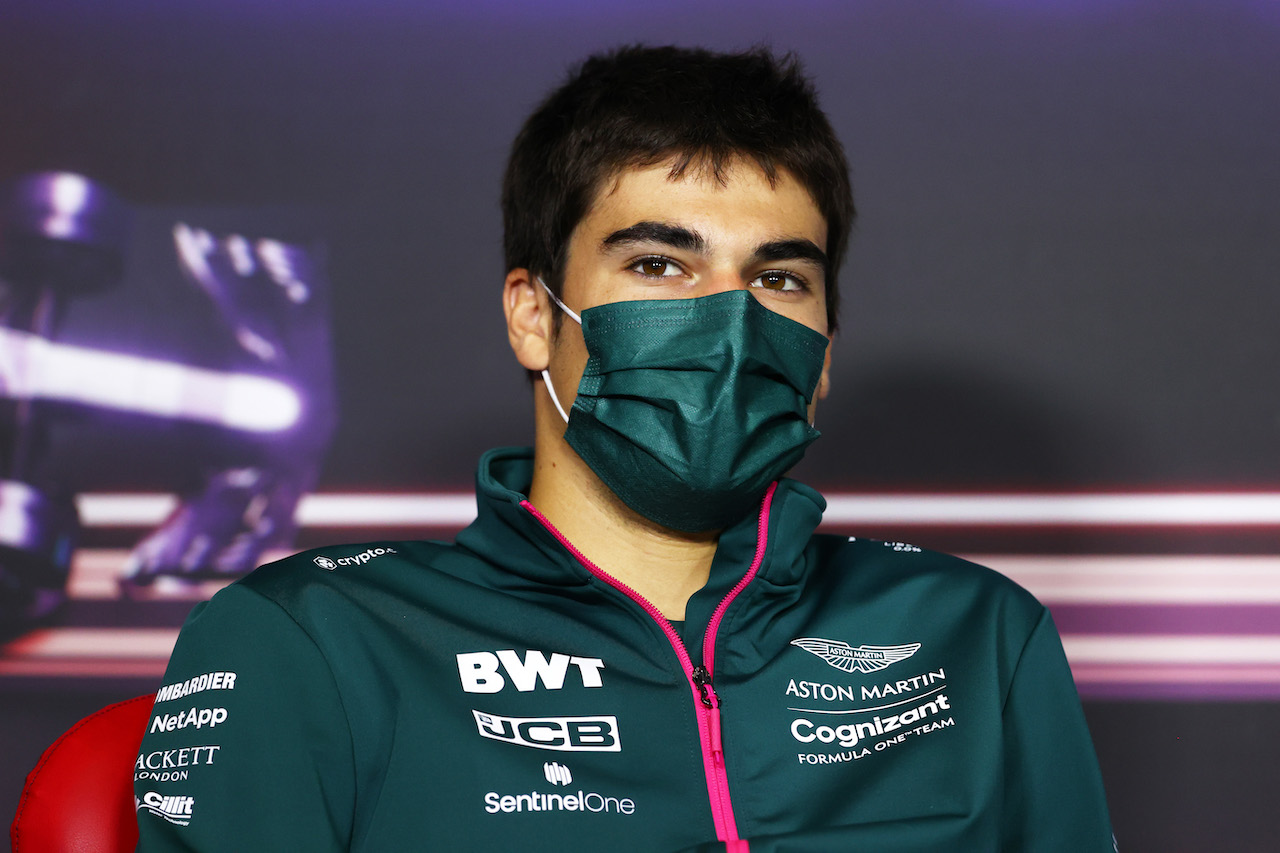 GP AUSTRIA, Lance Stroll (CDN) Aston Martin F1 Team in the FIA Press Conference.
01.07.2021. Formula 1 World Championship, Rd 9, Austrian Grand Prix, Spielberg, Austria, Preparation Day.
- www.xpbimages.com, EMail: requests@xpbimages.com © Copyright: FIA Pool Image for Editorial Use Only