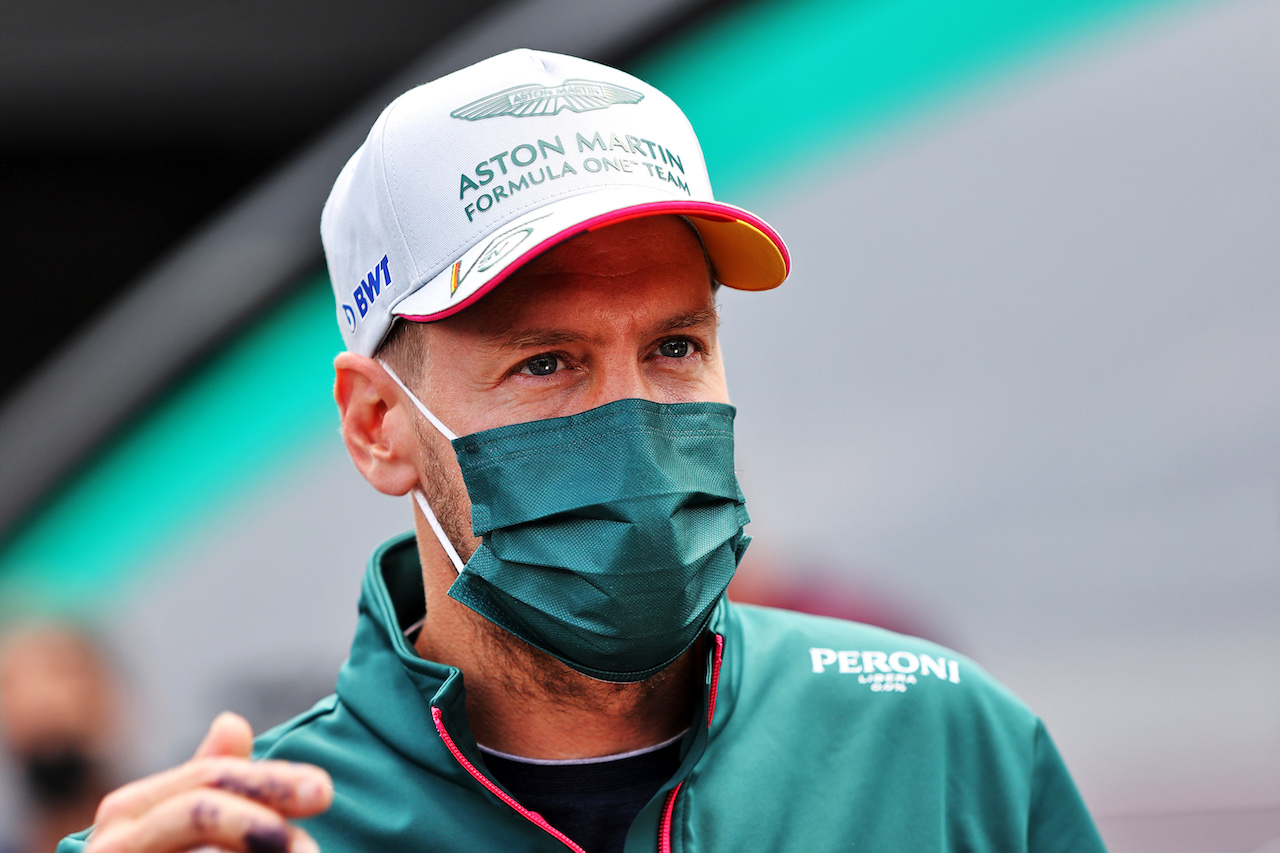 GP AUSTRIA, Sebastian Vettel (GER) Aston Martin F1 Team.
01.07.2021. Formula 1 World Championship, Rd 9, Austrian Grand Prix, Spielberg, Austria, Preparation Day.
- www.xpbimages.com, EMail: requests@xpbimages.com © Copyright: Moy / XPB Images