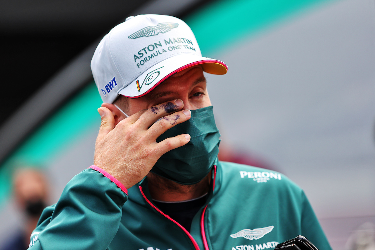 GP AUSTRIA, Sebastian Vettel (GER) Aston Martin F1 Team.
01.07.2021. Formula 1 World Championship, Rd 9, Austrian Grand Prix, Spielberg, Austria, Preparation Day.
- www.xpbimages.com, EMail: requests@xpbimages.com © Copyright: Moy / XPB Images