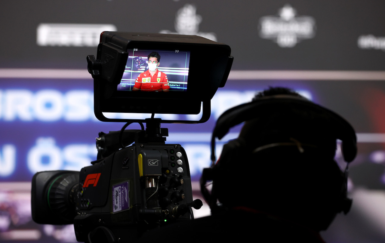 GP AUSTRIA, Charles Leclerc (MON) Ferrari in the FIA Press Conference.
01.07.2021. Formula 1 World Championship, Rd 9, Austrian Grand Prix, Spielberg, Austria, Preparation Day.
- www.xpbimages.com, EMail: requests@xpbimages.com © Copyright: FIA Pool Image for Editorial Use Only