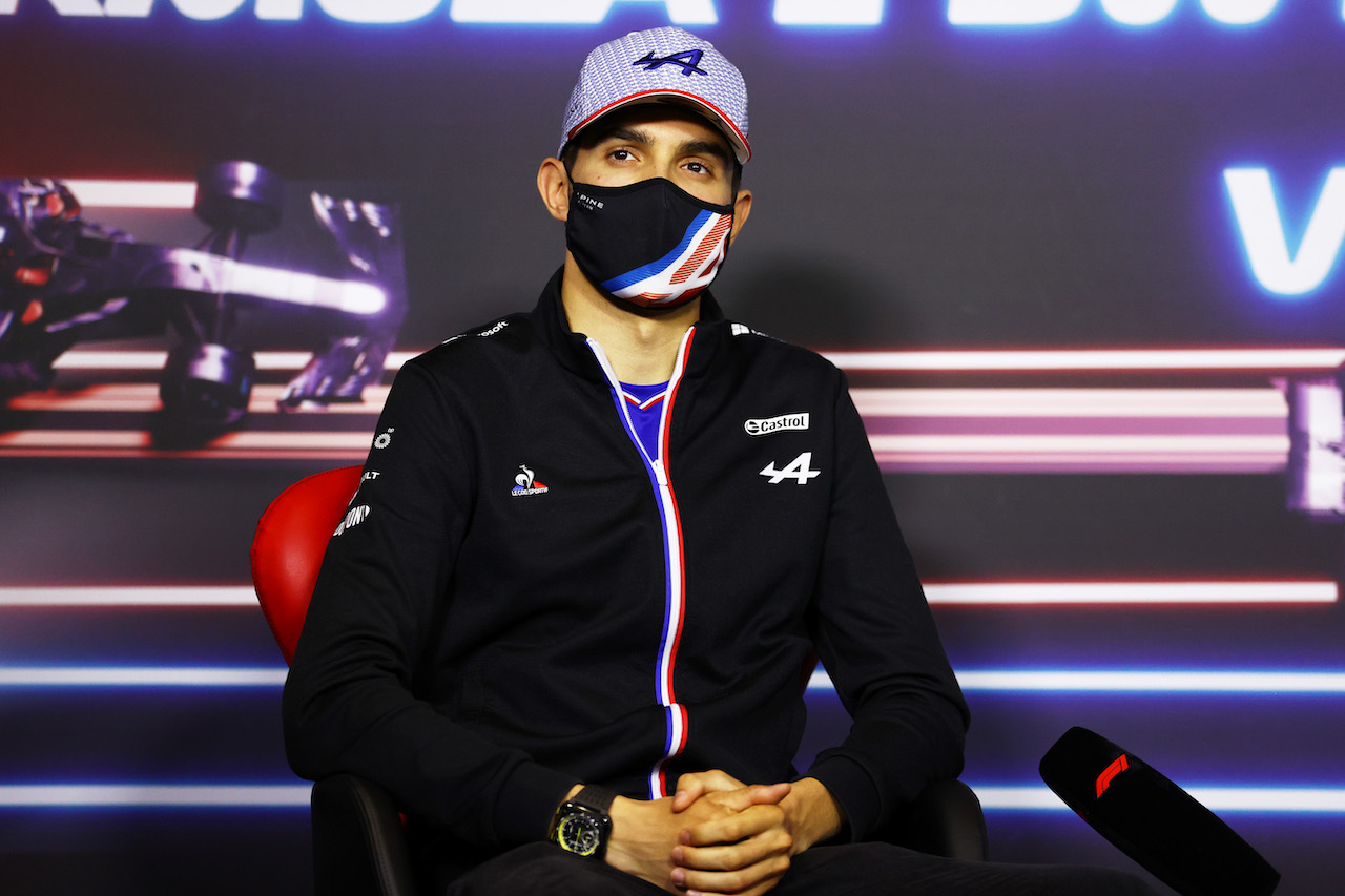 GP AUSTRIA, Esteban Ocon (FRA) Alpine F1 Team in the FIA Press Conference.
01.07.2021. Formula 1 World Championship, Rd 9, Austrian Grand Prix, Spielberg, Austria, Preparation Day.
- www.xpbimages.com, EMail: requests@xpbimages.com © Copyright: FIA Pool Image for Editorial Use Only