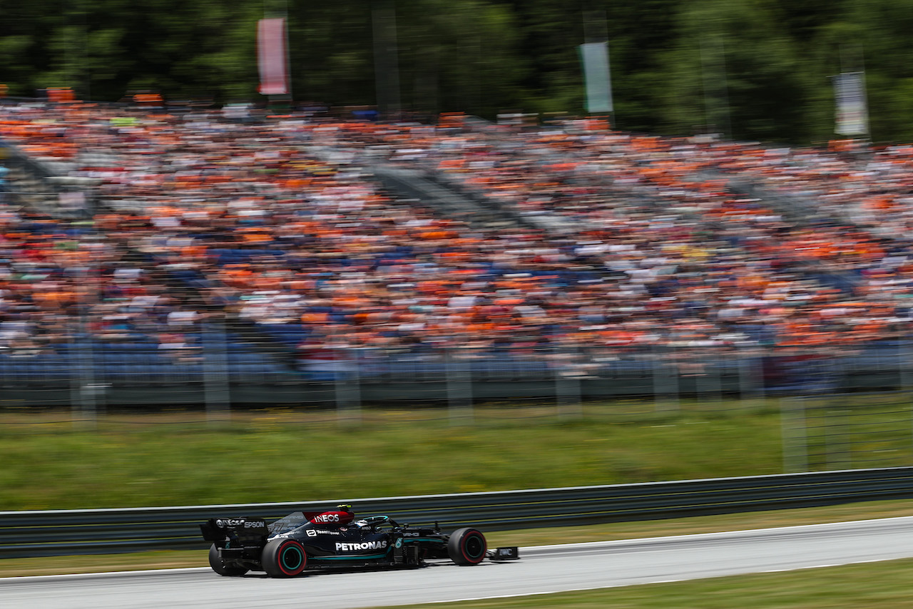 GP AUSTRIA, Valtteri Bottas (FIN), Mercedes AMG F1 
03.07.2021. Formula 1 World Championship, Rd 9, Austrian Grand Prix, Spielberg, Austria, Qualifiche Day.
- www.xpbimages.com, EMail: requests@xpbimages.com ¬© Copyright: Charniaux / XPB Images