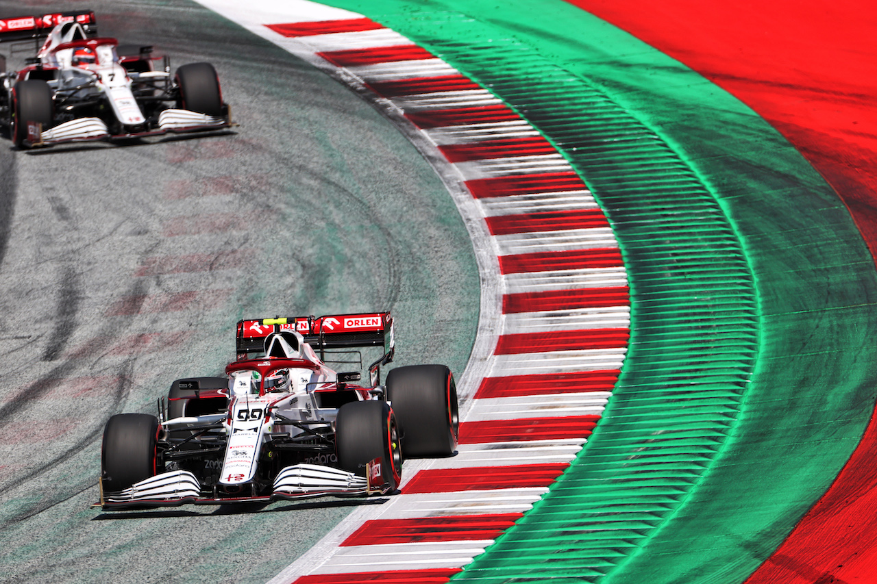 GP AUSTRIA, Antonio Giovinazzi (ITA) Alfa Romeo Racing C41.
03.07.2021. Formula 1 World Championship, Rd 9, Austrian Grand Prix, Spielberg, Austria, Qualifiche Day.
- www.xpbimages.com, EMail: requests@xpbimages.com © Copyright: Charniaux / XPB Images