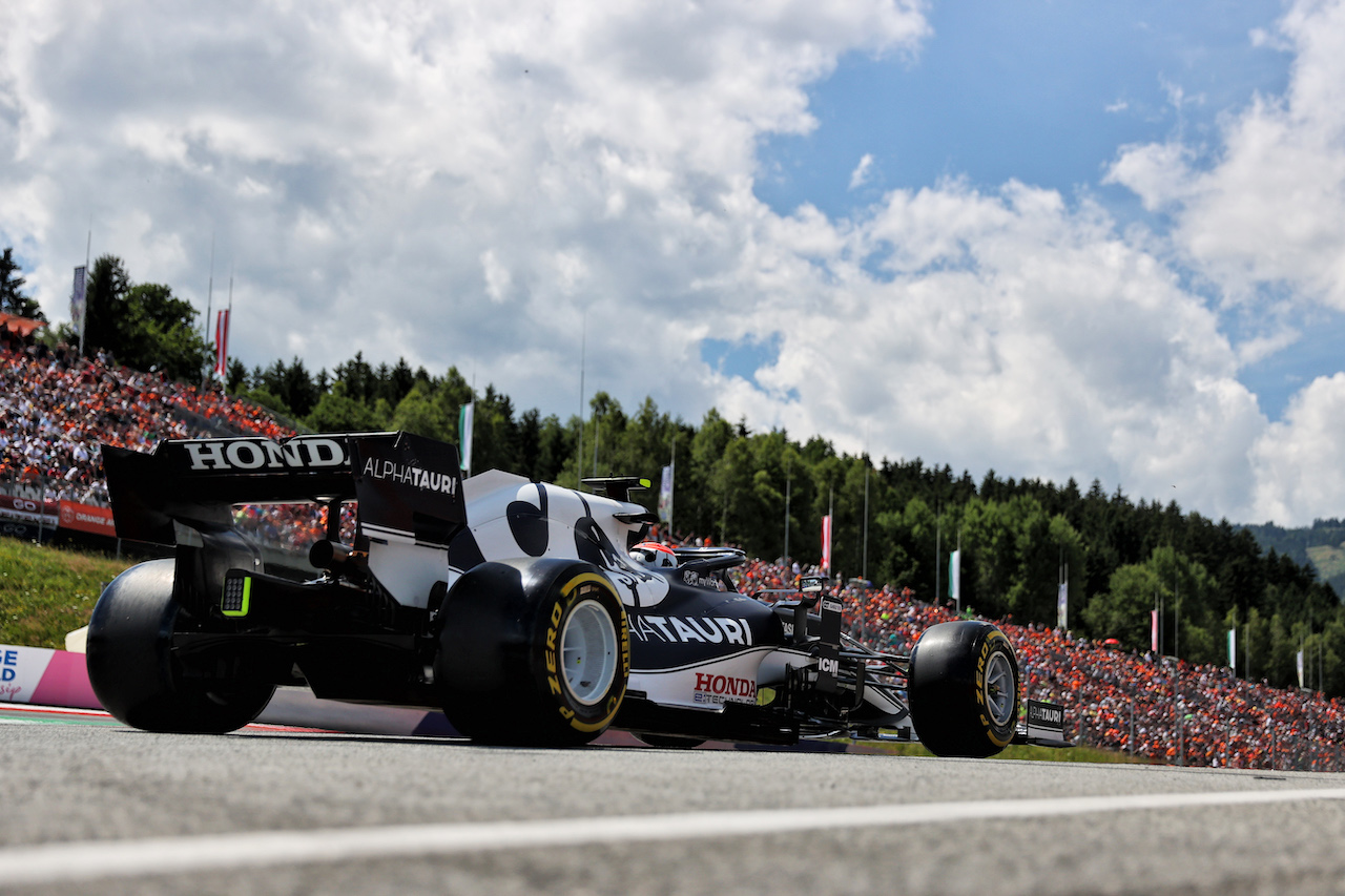 GP AUSTRIA, Pierre Gasly (FRA) AlphaTauri AT02.
03.07.2021. Formula 1 World Championship, Rd 9, Austrian Grand Prix, Spielberg, Austria, Qualifiche Day.
- www.xpbimages.com, EMail: requests@xpbimages.com © Copyright: Batchelor / XPB Images