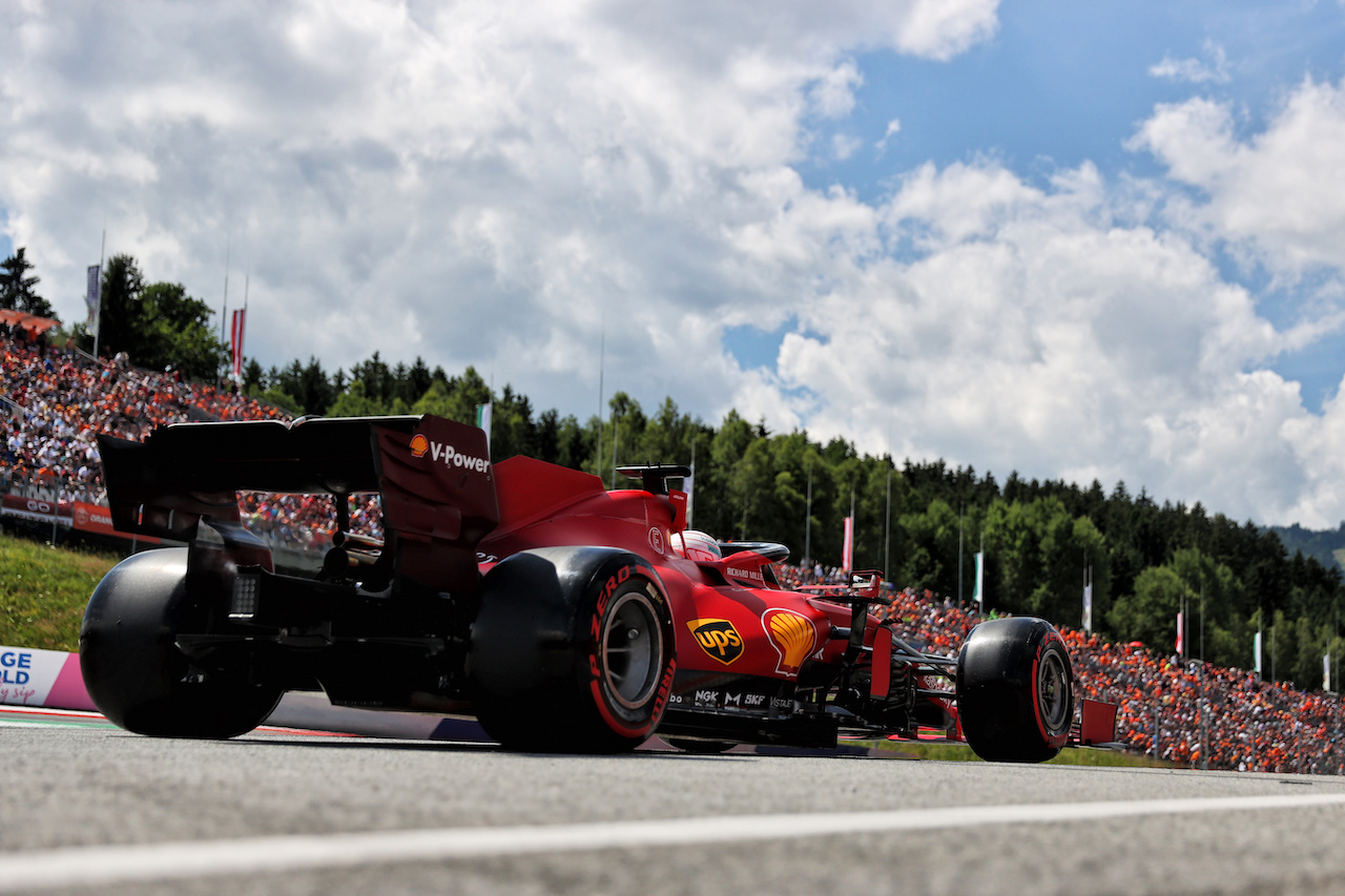 GP AUSTRIA, Charles Leclerc (MON) Ferrari SF-21.
03.07.2021. Formula 1 World Championship, Rd 9, Austrian Grand Prix, Spielberg, Austria, Qualifiche Day.
- www.xpbimages.com, EMail: requests@xpbimages.com © Copyright: Batchelor / XPB Images