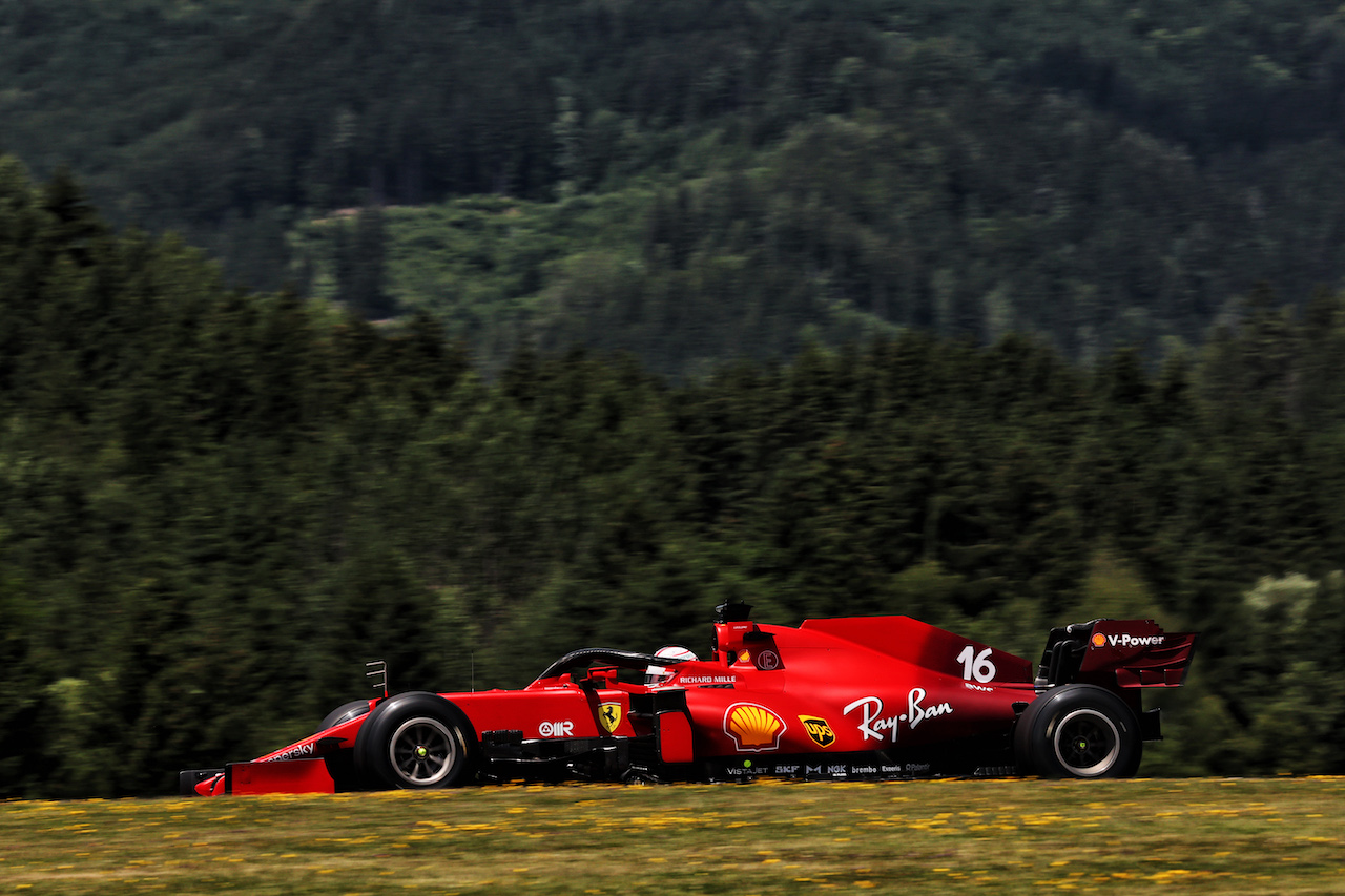 GP AUSTRIA, Charles Leclerc (MON) Ferrari SF-21.
03.07.2021. Formula 1 World Championship, Rd 9, Austrian Grand Prix, Spielberg, Austria, Qualifiche Day.
- www.xpbimages.com, EMail: requests@xpbimages.com © Copyright: Batchelor / XPB Images