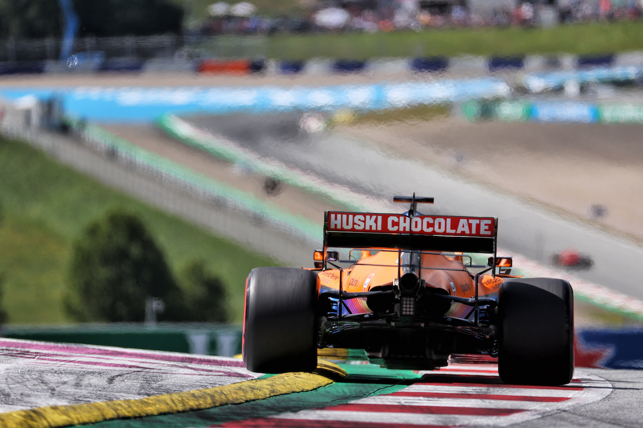 GP AUSTRIA, Daniel Ricciardo (AUS) McLaren MCL35M.
03.07.2021. Formula 1 World Championship, Rd 9, Austrian Grand Prix, Spielberg, Austria, Qualifiche Day.
- www.xpbimages.com, EMail: requests@xpbimages.com © Copyright: Batchelor / XPB Images