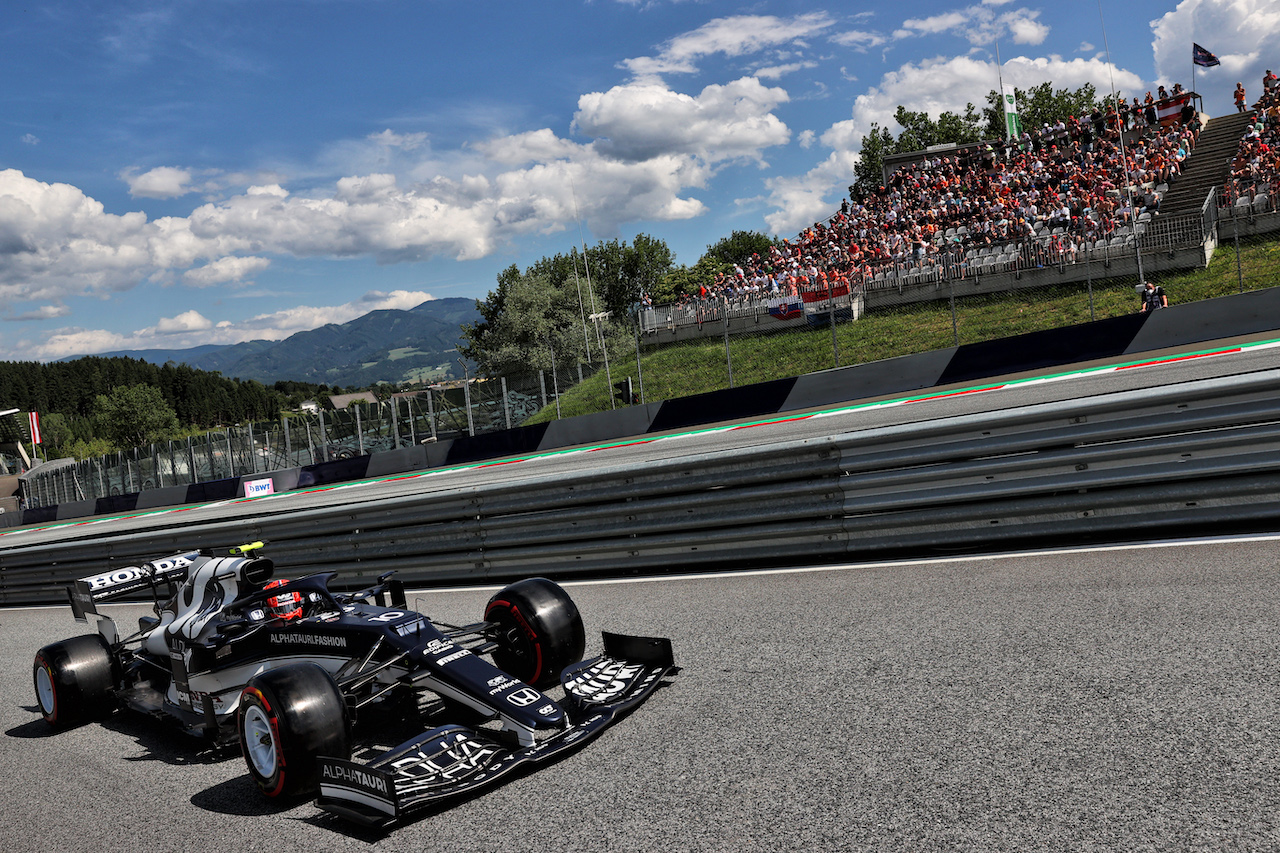 GP AUSTRIA, Pierre Gasly (FRA) AlphaTauri AT02.
03.07.2021. Formula 1 World Championship, Rd 9, Austrian Grand Prix, Spielberg, Austria, Qualifiche Day.
- www.xpbimages.com, EMail: requests@xpbimages.com © Copyright: Batchelor / XPB Images
