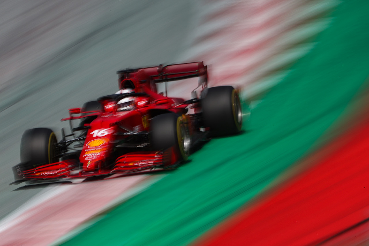 GP AUSTRIA, Charles Leclerc (FRA), Ferrari 
03.07.2021. Formula 1 World Championship, Rd 9, Austrian Grand Prix, Spielberg, Austria, Qualifiche Day.
- www.xpbimages.com, EMail: requests@xpbimages.com ¬© Copyright: Charniaux / XPB Images