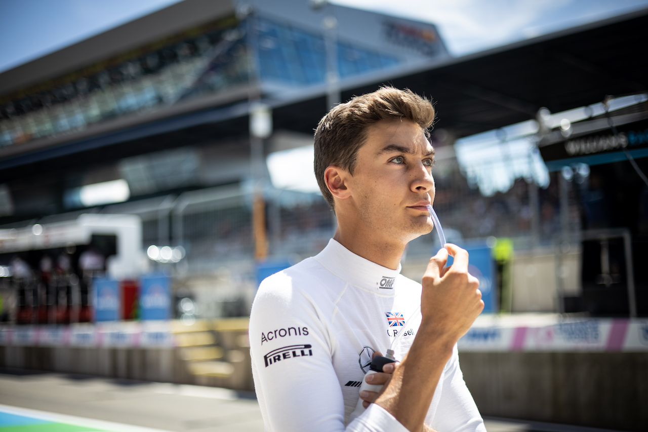 GP AUSTRIA, George Russell (GBR) Williams Racing.
03.07.2021. Formula 1 World Championship, Rd 9, Austrian Grand Prix, Spielberg, Austria, Qualifiche Day.
- www.xpbimages.com, EMail: requests@xpbimages.com © Copyright: Bearne / XPB Images