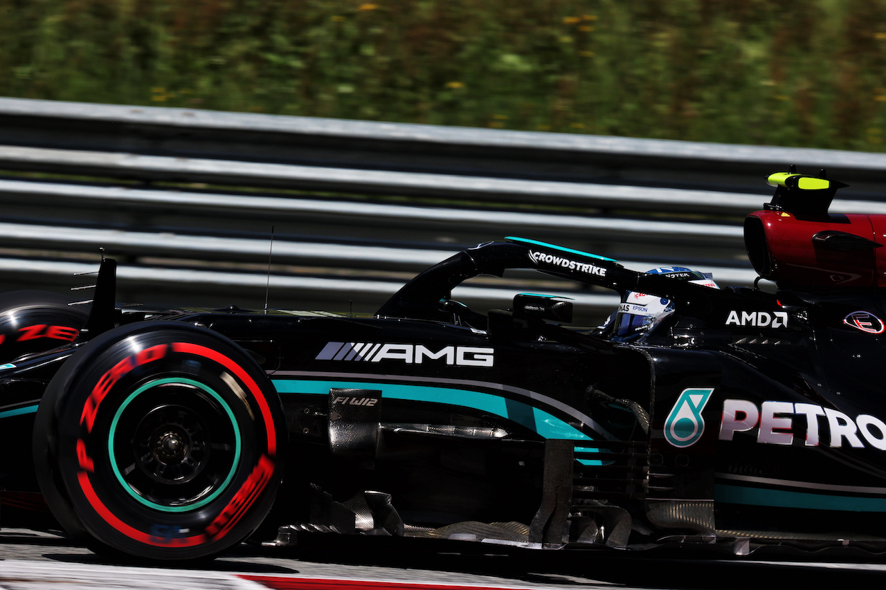 GP AUSTRIA, Valtteri Bottas (FIN) Mercedes AMG F1 W12.
03.07.2021. Formula 1 World Championship, Rd 9, Austrian Grand Prix, Spielberg, Austria, Qualifiche Day.
- www.xpbimages.com, EMail: requests@xpbimages.com © Copyright: Batchelor / XPB Images