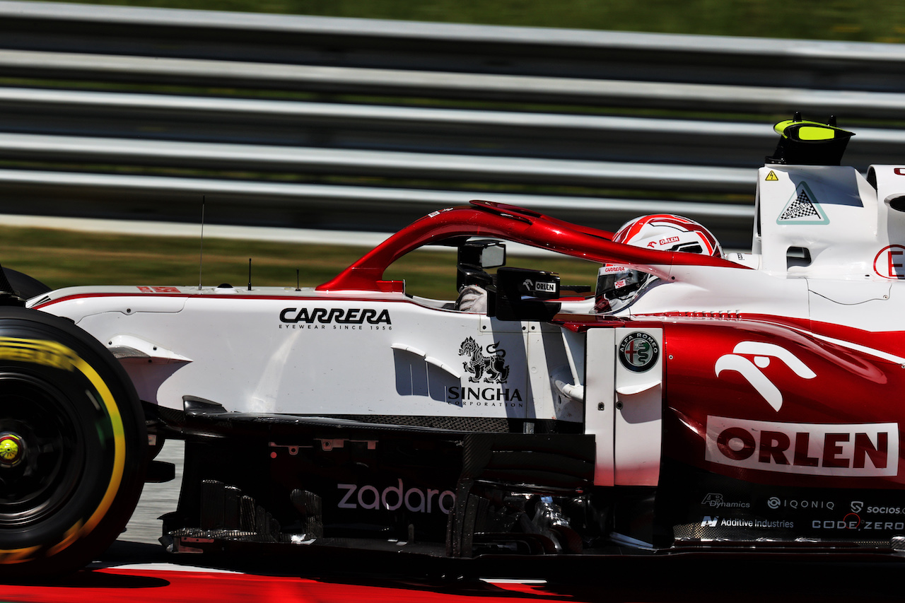 GP AUSTRIA, Antonio Giovinazzi (ITA) Alfa Romeo Racing C41.
03.07.2021. Formula 1 World Championship, Rd 9, Austrian Grand Prix, Spielberg, Austria, Qualifiche Day.
- www.xpbimages.com, EMail: requests@xpbimages.com © Copyright: Batchelor / XPB Images